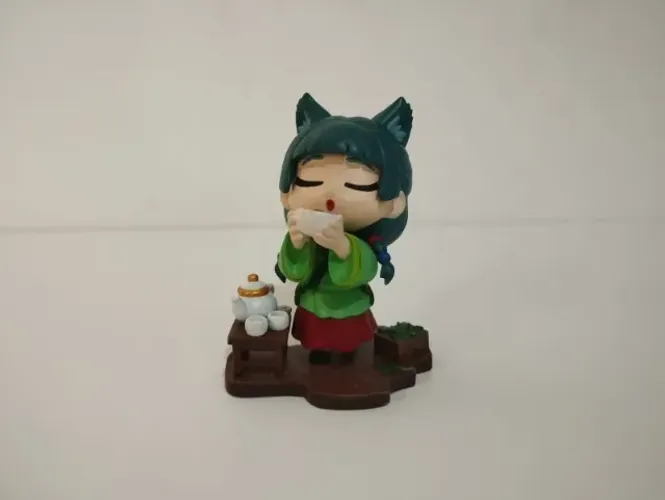 Colecionável Mao Mao - Diário de uma Apotecária | Resina 3D Pintada à Mão