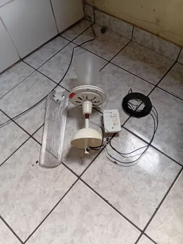 Ventilador de teto faço troca em uma ventilador arno
