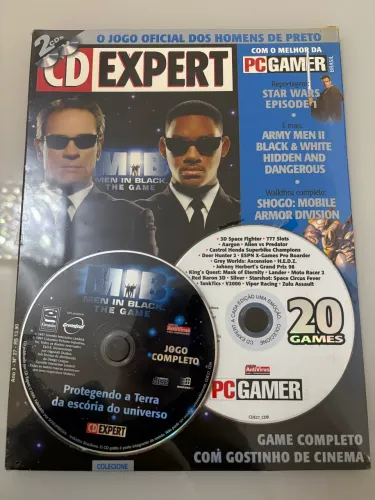 Revista CD Expert Games - MIB The Game - 2 CDs Ano 3 N 27 - Lacrado