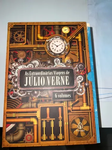 Box / Coleção 6 Volumes Júlio Verne - Editora Principis