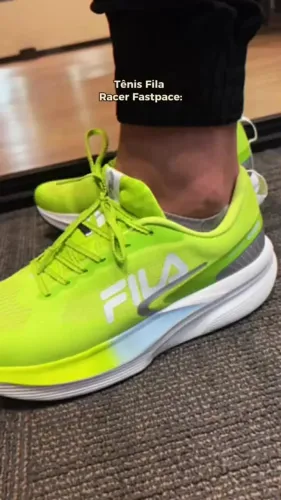 Tênis Fila racer fastpace feminino corrida treino academia