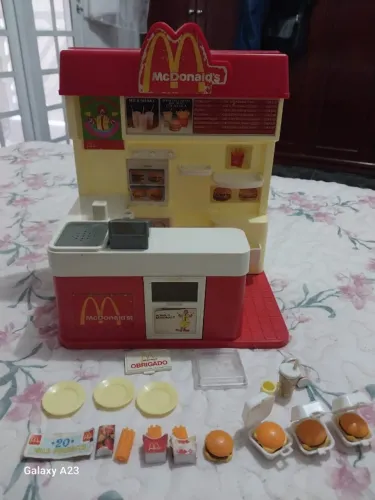 Mac Donald  Estrela Lanchonete Brinquedo anos 80 