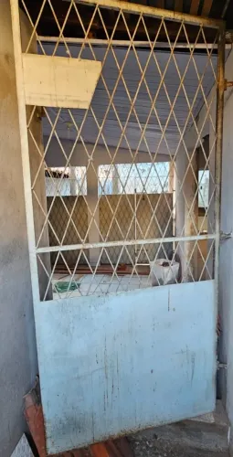 Portão de ferro 1x2,17