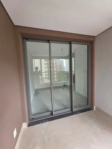 Porta Correr 3 Folhas Móveis 215x235