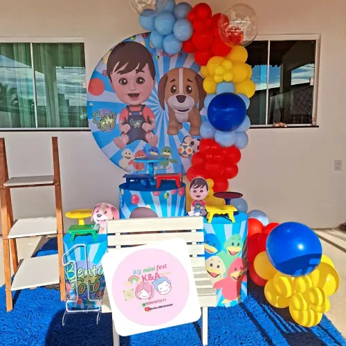 DECORAÇÃO PRONTA COM BALÕES INCLUSO 