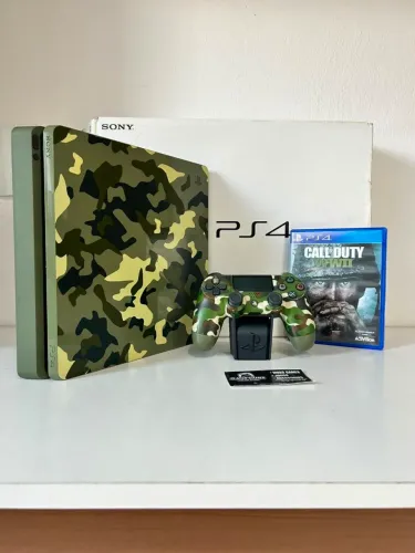 Playstation 4 Edição Call Of Duty WWII (Aceito Cartão)