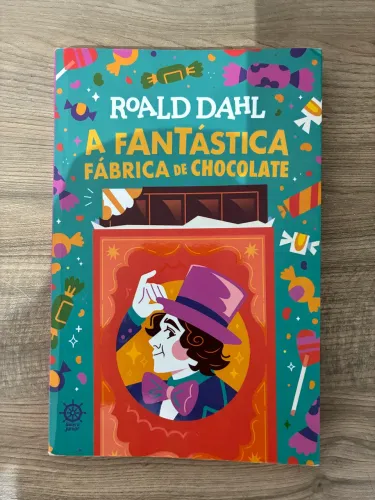 Livro - A fantástica fabrica de chocolate