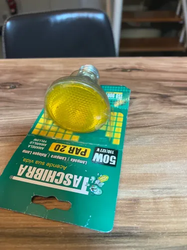 LÂMPADAS PAR 20 HALOGENA TASCHIBRA AMARELO