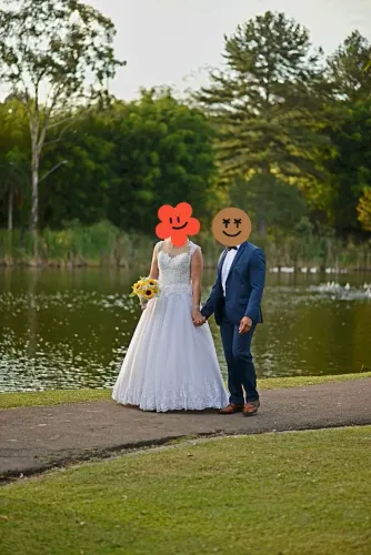 Vestido de noiva usado