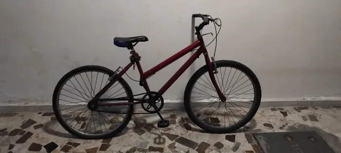 Bicicleta Vermelha sem Marcha