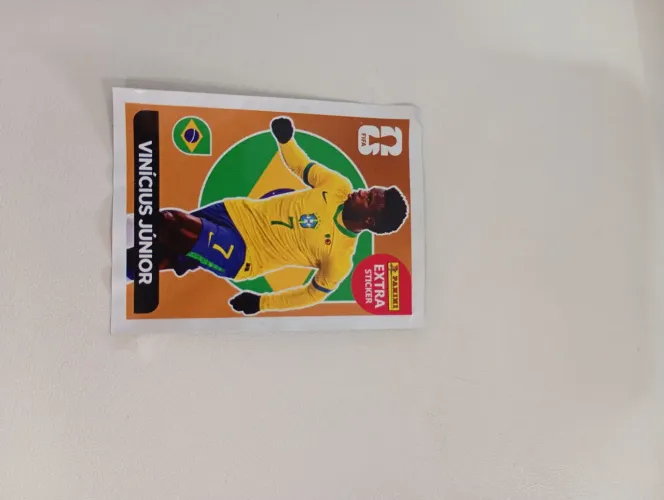 Figurinha extra Vinícius junior
