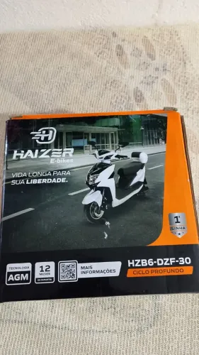 Bateria de Chumbo Ácido 12v 30ah (HZB-DZF-30) Haizer
