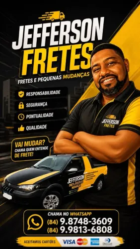 Fretes e mudncas ,regate de motos e retirada de entulhos
