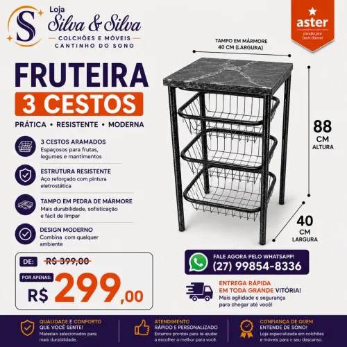 FRUTEIRA PEDRA DE MÁRMORE