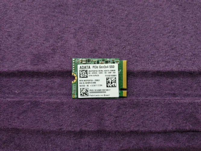 Ssd Nvme 256GB ADATA