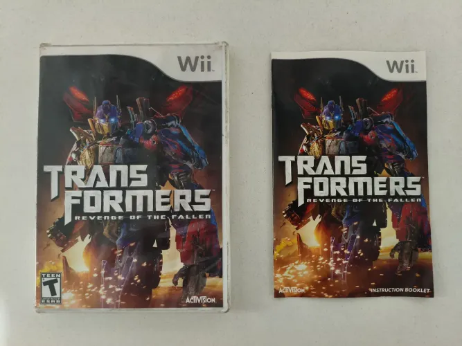 Jogo Transformers Revenge of The Fallen Nintendo Wii