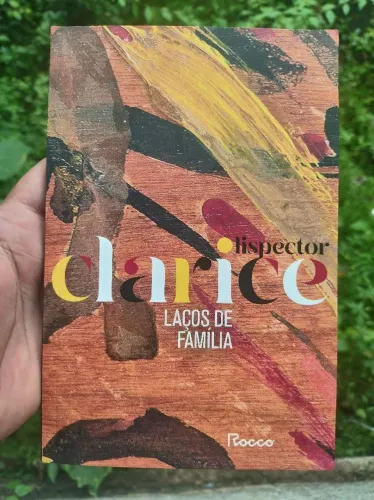 Livro Clarice Lispector - laços de família 