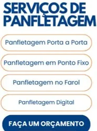 Faço panfletagem
