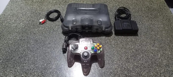 Nintendo 64 Jabuticaba completo e funcionando impecavelemente