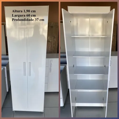 Armário multiuso com prateleiras - entrego hoje 