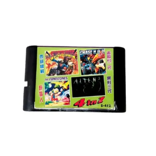 Jogo Paralelo Mega Drive Super 4 In 1