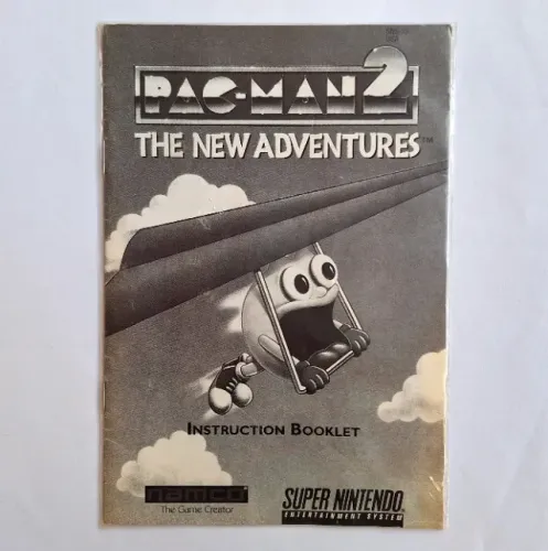 Manual Original Pac Man 2 Super Nintendo SNES