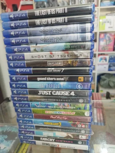 JOGOS PARA PS4 ORIGINAIS