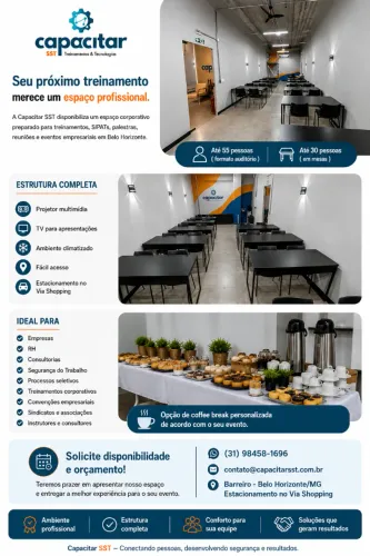 Aluguel de espaço profissional