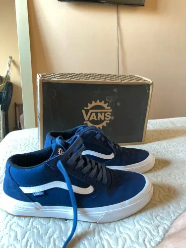 Vans Mid Navy (linha BMX)