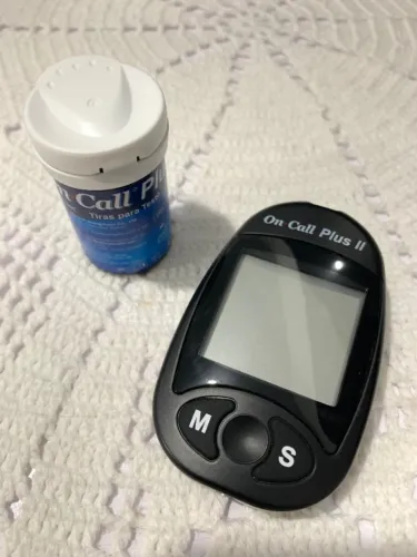 Aparelho Medidor de Glicose On Call Plus II