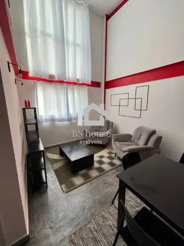 Studio Mobiliado com 52 m² em Santo André - Santa Terezinha.