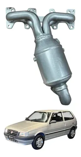 Catalisador Coletor Fiat Uno Mille 1.0 2006 2007 2008 2009