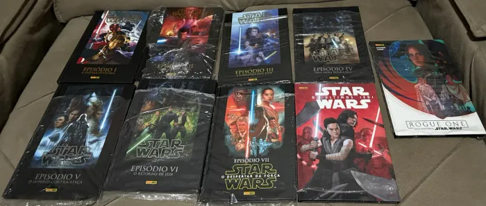 Panini comics coleção Star Wars capa dura 17 volumes