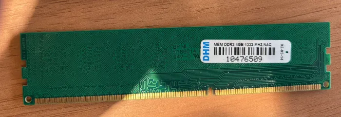 MEMÓRIA RAM 4GB DDR3