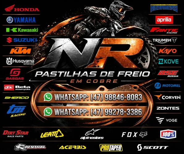 Pastilha de freio em cobre
