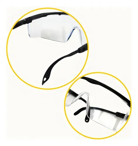 Óculos De Proteção/segurança Com Visão Ampla Incolor Vonder