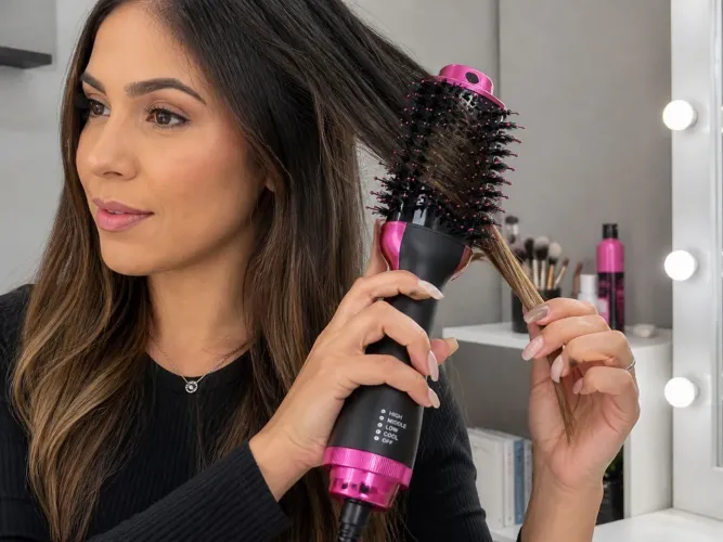 Chapinha Profissional Bivolt MSE-2800 | Alisa Rápido Sem Frizz