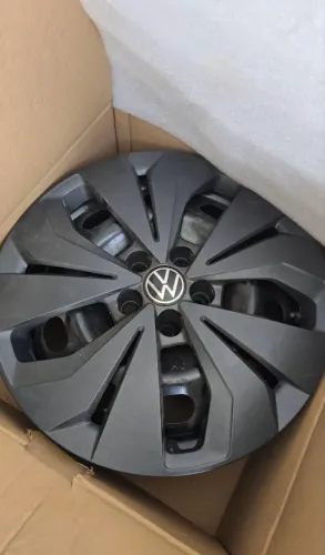 4 CALOTAS e RODAS aro 15 volkswagen 