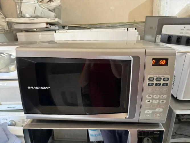 MICROONDAS BRASTEMP INOX 30L