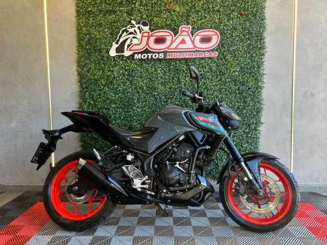 YAMAHA MT 03 2022 CINZA ABS 321CC - BAIXO KM