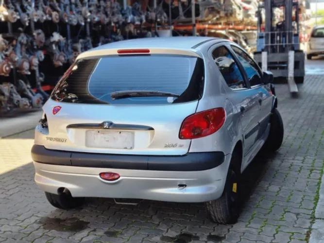 Peças usadas Peugeot 206 2003 2004 1.6 16v gasolina 110cv câmbio manual