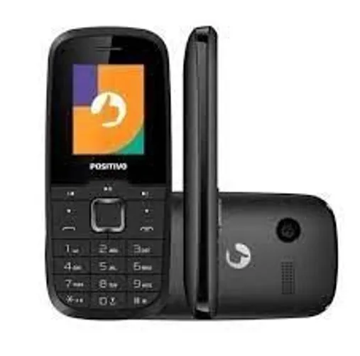 Celular Positivo P26 Dual SIM 32 MB Preto Botões de Mídia/ Camera / Dual Chip 