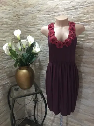 Vestido Midi Plissado Casual Festa