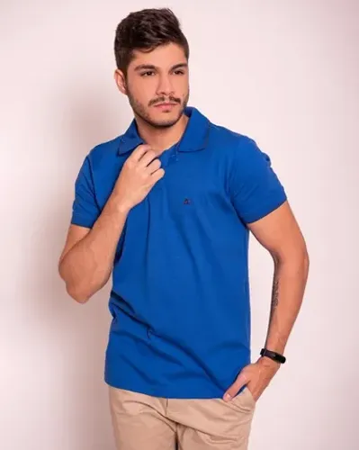 Gola Polo Masculina Algodão 