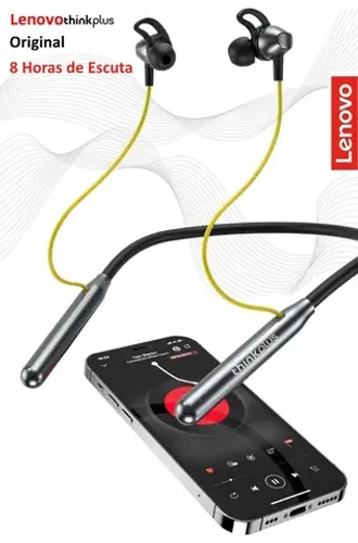 Fone Original Lenovo thinkplus BT10 TWS5.2 Bluetooth sem fio 8 horas escuta