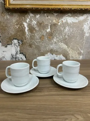 ANTIGO CONJUNTO DE XÍCARAS DE CAFÉZINHO SCHMIDT