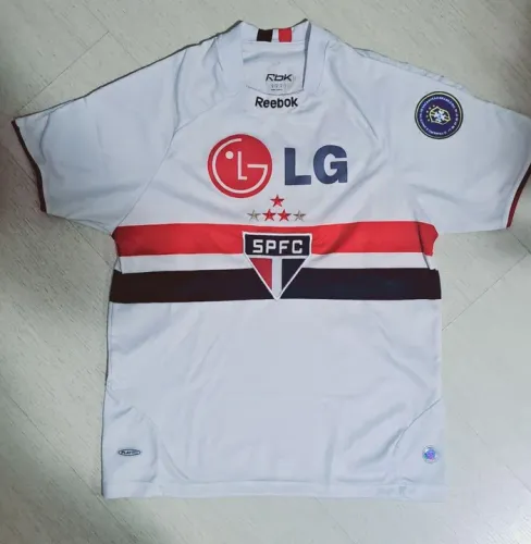 Camiseta São Paulo Futebol Clube Antiga Oficial - Feminina Tamanho M