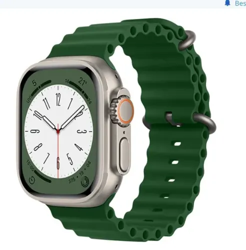 Pulseira Oceano modelo novo compatível Apple Watch 42 44 41 45 mm e Watch ult
