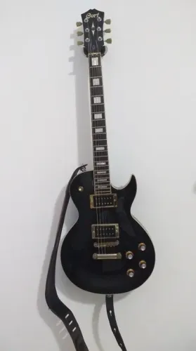Les Paul Cort CR200, tarraxas com trava, Malagoli Slash II