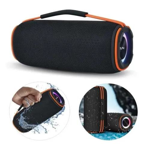 Caixa de Som 50w Com RGB Resistente Agua graves potentes LC-109 original